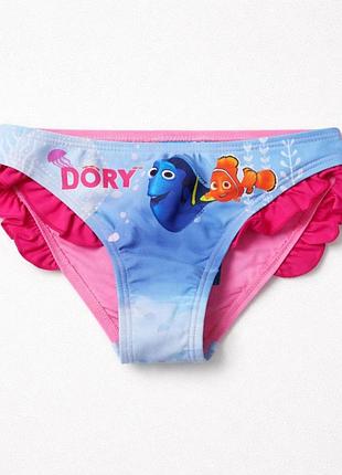 Детские плавки для девочки disney dory 110 см (5y)