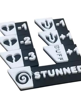 Жетоны для настольных игр riftbound token kit 3d печать