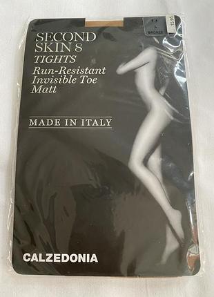 Колготки 4 48 л calzedonia новые в упаковке вторая кожа
