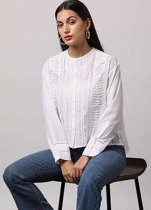 Біла блуза zara