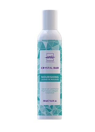 Питательный несмываемый мусс nourishing crystal 250 мл.