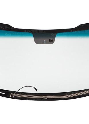 Лобовое стекло kia sportage iii 2010-2016 с датчиком дождя с подогревом зоны щеток - киа спортейдж