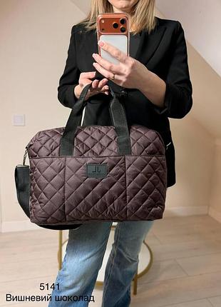 Женская сумка плащевка формат а4