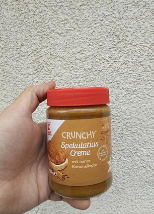 Паста k-classic crunchy spekulatius creme 400 г — крем з печивом, карамельний смак
