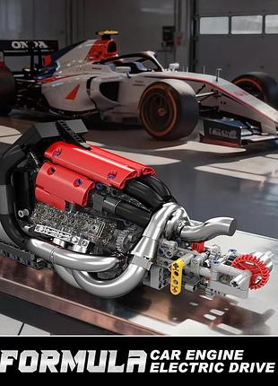 Конструктор двигун str13 formula one v6 engine mould king моторозований дитячий мотор, 980 деталей 4