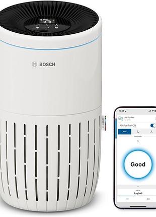 Bosch air 4000i - умный очиститель воздуха до 62,5м², фильтрует более 99% загрязняющих веществ, дисплей и подключение к приложению