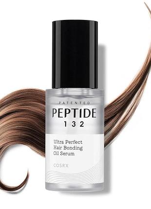 Масло-сыворотка для повреждённых волос cosrx peptide-132 ultra perfect hair bonding oil serum 28 мл