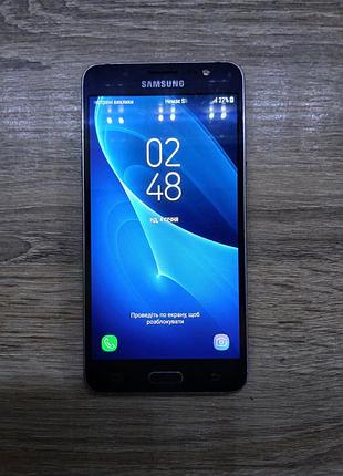Б/у смартфон samsung galaxy j5 (2016) sm-j510h 2/16gb, 5.2", 2 sim, 3g, рабочее состояние