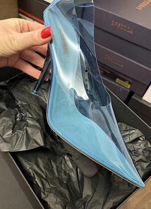 Adidas yeezy season 7 pvc pumps (hospital blue), 39
