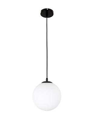 Подвесной светильник 756glass200f-1 bk+wh