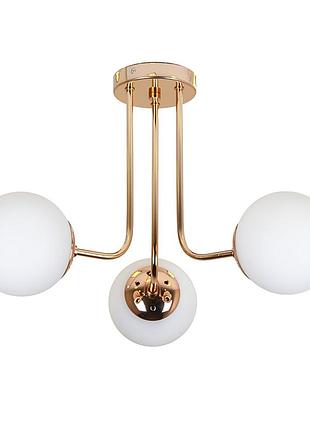 Люстра 7529908-3 gold+wh