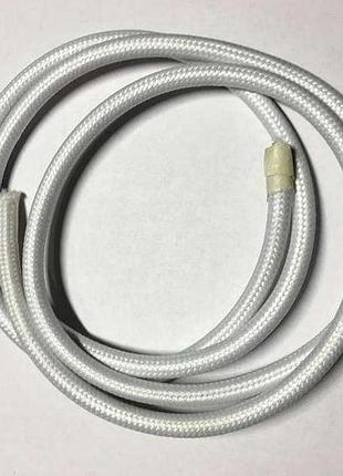 Amp кабель текстильный 2x0.75 white