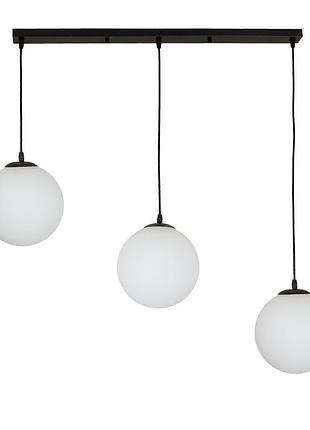 Подвесной светильник 756glass200f-3 bk+wh (700)