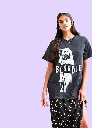 Футболка мерч blondie розмір s