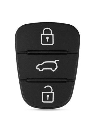 Кнопки (резинки) для ключа для hyundai i10,i20,i40,accent,elantra,sonata, tucson,santa fe,genesis,getz,ix35