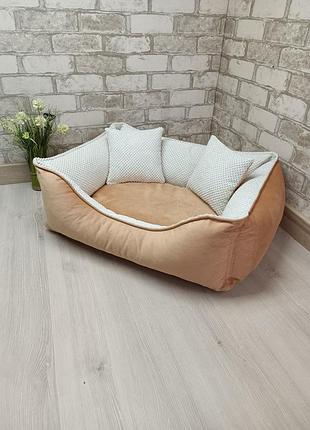 Лежанка "comfort" (лежак) для тварин кошек та собак 1000, 700