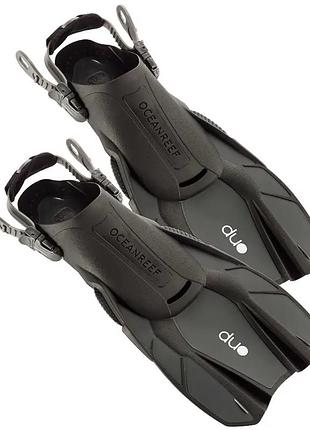 Ласти ocean reef duo fins grey розмір s-m