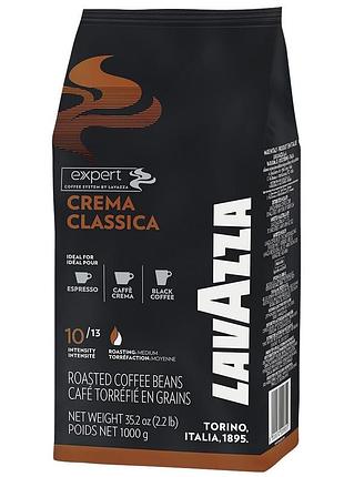 Кофе lavazza в зернах expert crema classica 1 kg