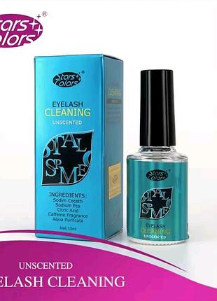 Обезжириватель для ресниц stars colors eyelash cleaning unscented (праймер), 10 мл