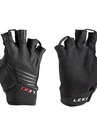 Рукавички-мітенки leki master short black розмір 8