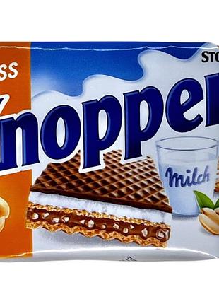 Вафля storck молочная с арахисовым кремом knoppers erdnuss 25 г