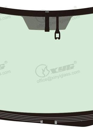 Лобове скло toyota corolla e170/180/auris ii 2012-2018 з датчиком, підігрівом щіток і молдингом - тойота королла/ауріс