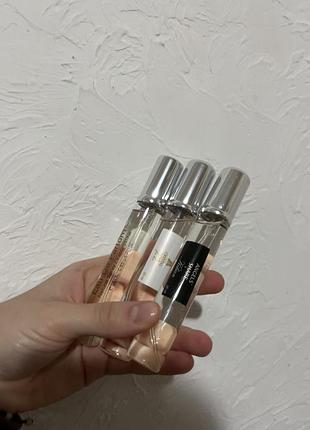 Парфюми:crystal love🍭,angels kilian🍫,montale vanilla🧁усі 3 парфюми за 250грн,кожен по 20 мл,загалом 60мл за 250грн😍