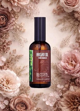 Аргановое масло для волос 100 мл, bingo morocco argan oil