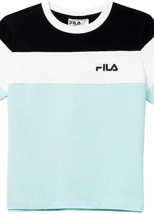 Триколірна жіноча футболка fila