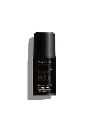 Дезодорант мужской парфюмированный "black for men" тм mayur 50 мл