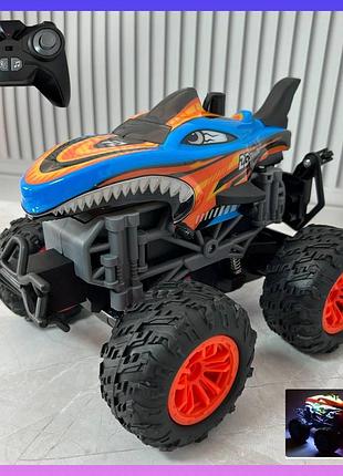 Дитяча машинка на радіокеруванні джип uj99-t182 акумуляторний 1:18 синій