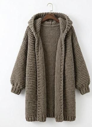 Кардиган з alize puffy fine