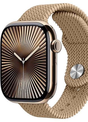 Топ 2025!! смарт часы серии watchos 10 - hk11 pro max amoled с звонками и всеми уведомлениями золотой цвет