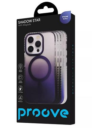 Градиентный чехол proove shadow star magnetic для iphone 15 pro