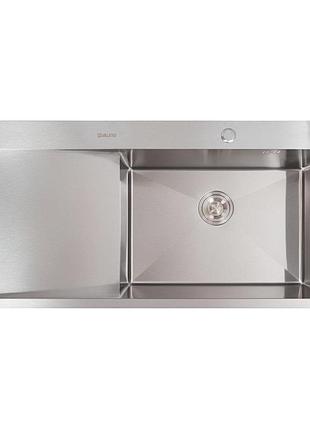 Кухонная мойка нержавейка cm 100*50 r valeso handmade (3.0/0.8)