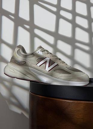 Чоловічі кросівки new balance 990v6 beige white