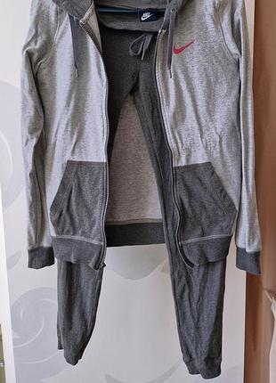 Женский спортивный костюм nike jersey cuffed tracksuit, 36/s/44. вьетнам