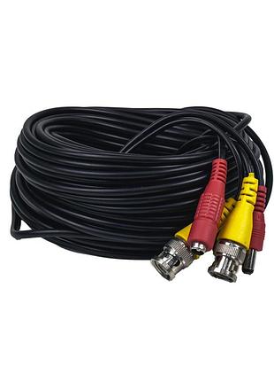 Кабель bnc-рower cable c 18 м (bnc+dc/bnc+dc) для передавання відеосигналу та живлення