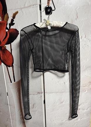 Кофта сеточка длинный рукав missguided ,eu 34