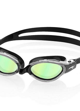 Окуляри для плавання aqua speed blade triton 2.0 mirror 60418 чорний, сірий уні osfm 283-53