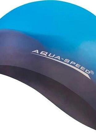 Шапка для плавання aqua speed bunt 4062 мультиколор уні osfm 113-69