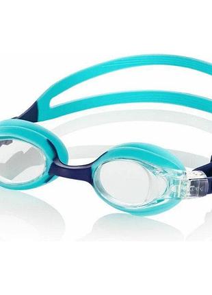 Дитячі окуляри для плавання aqua speed amari 041-42 бірюзовий 2-5 років