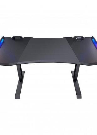 Стол для геймера cougar mars, эргономичный дизайн, usb 3.0/audio хаб, rgb подсветка, регулировка высоты