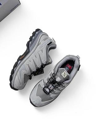 Мужские кроссовки salomon xa forces серые