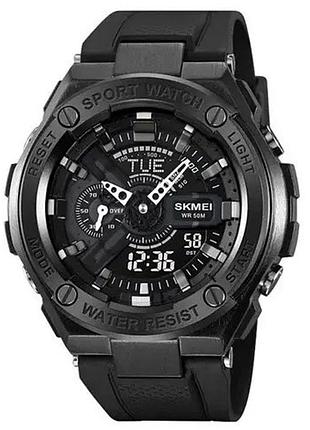 Часы наручные skmei 2101bk, black, 10309