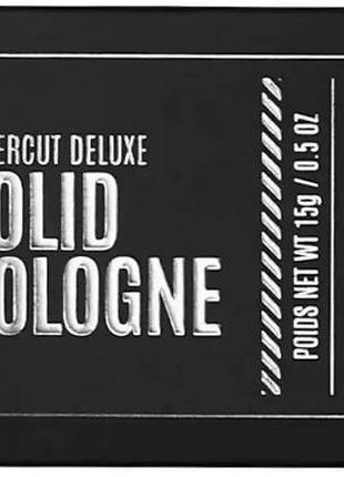 Сухий одеколон uppercut deluxe solid cologne cedar & spice 15 г
