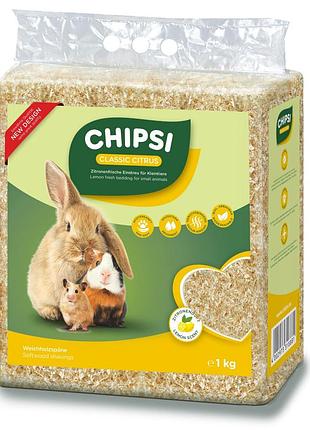 Наполнитель chipsi для грызунов цитрус гигиенический опилок 15 л/1 кг