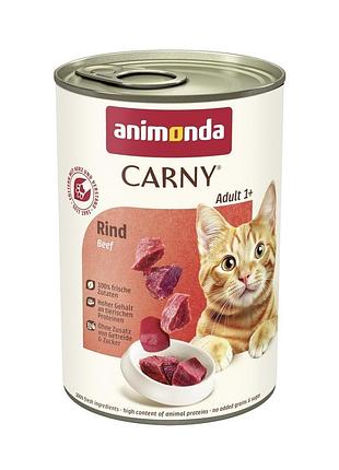 Корм влажный carny adult beef для котов с говядиной 400 г.