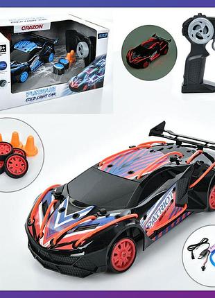 Детская машинка на радиоуправлении crazon 333-lg23181 дрифтовая дополнительные колеса синий