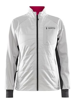 Куртка жіноча craft core nordic training insulate jkt w roxo m ash-granite розмір l
